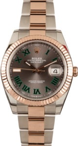 Pre-Owned Rolex Datejust 126331 Slate Roman Dial