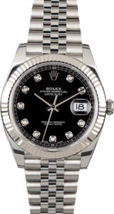 Rolex Datejust II Ref 126334 Black Diamond Dial