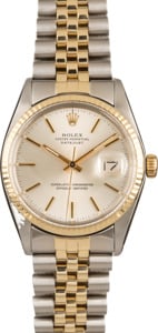 Pre-Owned Rolex Silver Dial Datejust 16013