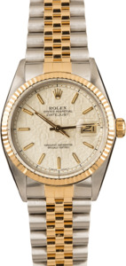 Rolex Datejust Two-Tone 16013 100% Authentic