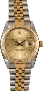 Pre-Owned 36MM Rolex Two-Tone Datejust 16013 T