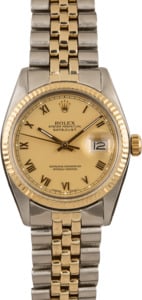 Pre-Owned Rolex Datejust 16013 Roman Markers