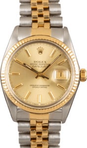 Rolex Two-Tone Datejust Reference 16013