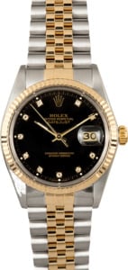 Rolex Datejust 16013 Diamond Certified Pre-Owned