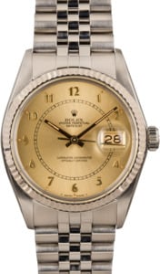 Rolex Datejust 16014 Champagne Dial