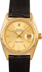 Mens Rolex Datejust 16018 Champagne Dial