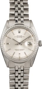 Rolex Datejust 1603 Stainless Steel American Oval Link