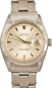 Mens Rolex Datejust 1603 Silver Dial