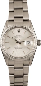 Pre-Owned Rolex Datejust 16030 Silver Dial 36MM Watch