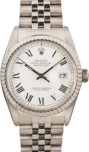 Rolex Datejust 16030 White Buckley
