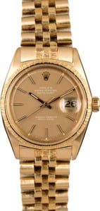 Rolex Datejust 16078 Champagne Gold Watches - Bob's Watches