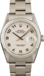 Rolex Datejust 16200 Ivory Jubilee Dial