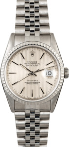 Rolex Datejust 16220 Tiffany & Co Tapestry Dial