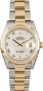 Rolex Datejust 16233 Mother of Pearl Roman Dial