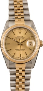 Pre-Owned 36mm Rolex Datejust 16233 Jubilee Band