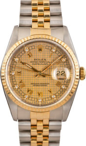 Pre Owned Rolex Datejust 16233 Diamond Dial
