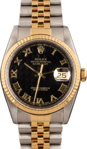 Rolex Datejust 16233 Black Dial