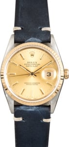 Rolex Datejust 16233 Leather Band