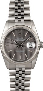 Rolex Datejust 16234 Slate Tapestry Dial