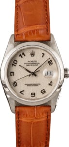 Pre-Owned Rolex Datejust 16234 Ivory Jubilee Dial T