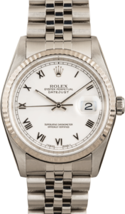 Rolex Datejust 16234 White Dial