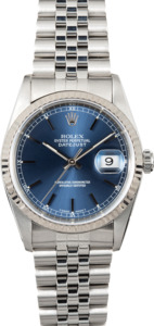 Rolex Datejust 16234 Blue Face