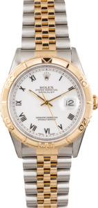 Used Rolex Datejust Turn-O-Graph 16263 Two Tone Jubilee