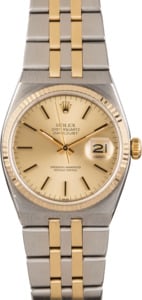 Used Rolex Datejust 17013 Two Tone OysterQuartz