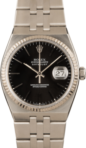 Rolex Datejust Oysterquartz 17014 Black Dial