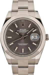 Pre-Owned Rolex Datejust 41 Ref 126300 Rhodium Dial