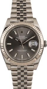 Rolex Datejust II Ref 126334 Slate Dial Jubilee Bracelet