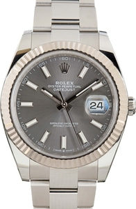 Pre-Owned Rolex Datejust 41 Ref 126334 Slate Dial