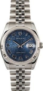 Rolex Datejust 116234 Blue Jubilee