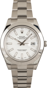 Rolex Datejust II 116300 White