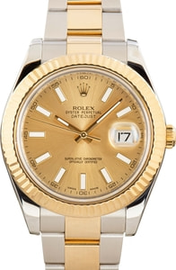 Rolex Datejust II 116333 Champagne Dial