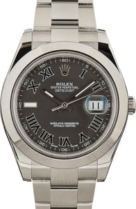 Rolex Datejust II Ref 116300 Black Dial