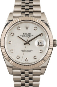 Rolex Datejust 41 Ref 126334 Mother of Pearl Dial