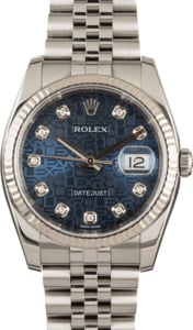Rolex Datejust Jubilee Diamond 116234