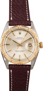 Vintage Rolex Datejust 6609 Turn-O-Graph Two Tone
