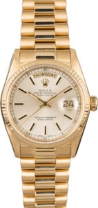 PreOwned Rolex President 18038 Yellow Gold Day-Date