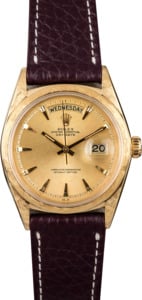 Vintage Rolex Day-Date 1806 'Pie Pan' Champagne Dial