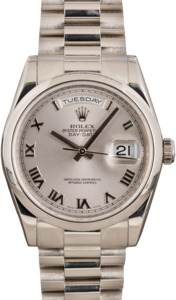 Rolex Day-Date President 118206 Platinum