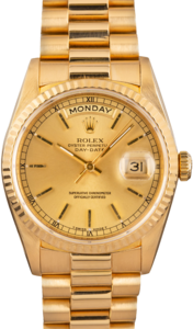Rolex Day-Date President 18238 Champagne Dial