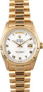Rolex Day-Date Presidential 18038 White