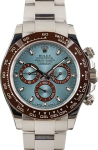 Rolex Platinum Daytona 116506 Ice Blue Dial
