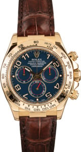 Pre-Owned Rolex Daytona 116518 Blue Arabic Dial