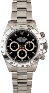 Rolex Daytona 16520 Black Dial Steel Oyster