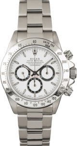 Rolex Daytona 16520 Zenith Movement with White Dial