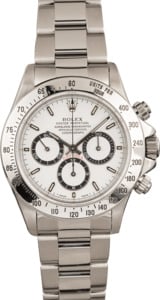 Used Rolex Daytona 16520 White Dial T