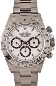 Used Rolex Zenith Daytona 16520 White Dial